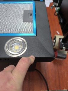  Backer УЦЕНКА 1 - RIKI SLIDER 1000 SENSOR BL Backer Вытяжка встраиваемая телескопическая