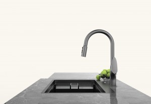  Backer ERA 3440 GUN GREY Кухонный кран
