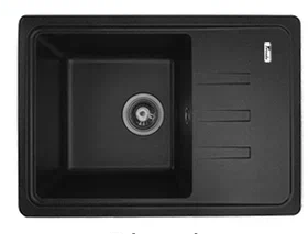  chiuveta pentru bucatarie Tornado Quartz BORO 60 BLACK