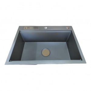  Backer Basic 650-45031 Titan Grey Backer PVD Chiuveta