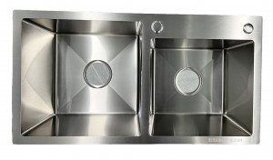  Backer Duo2 750-400J INOX Backer PVD Мойка кухонная