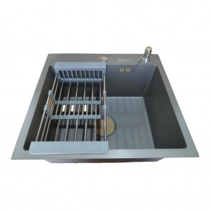  Backer Grid 500-45033 Titan Grey Backer PVD Chiuveta