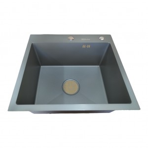  Backer Grid 500-45033 Titan Grey Backer PVD Chiuveta