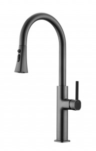  Backer DEO 3448 Gun Grey Кухонный кран