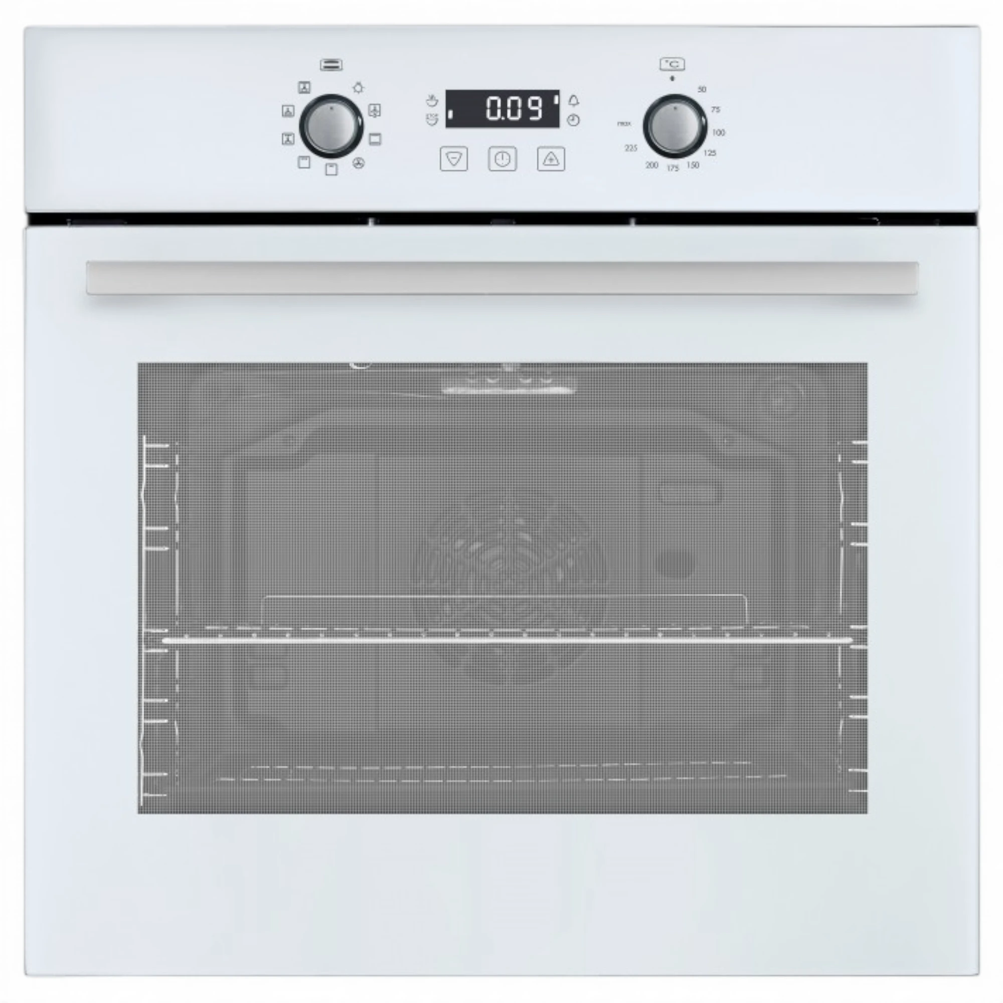 Backer NONA 09 Soft Stouch WH GL Backer Встраиваемый духовой шкаф