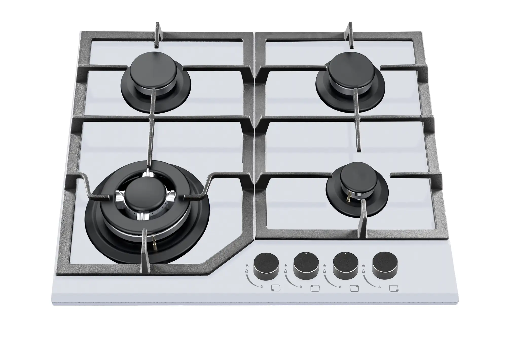  Backer NONA 6033 SBF Matt WH Backer встраиваемая варочная поверхность