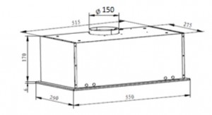  Backer NONA 1000 WH GL GESTURE&TOUCH Backer Вытяжка встраиваемая