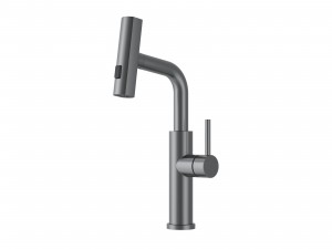  Backer RAF 3281 GUN GREY Кухонный кран