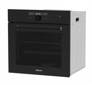  Backer RIKI 16 AirSteam SOFT BL MATT GL Backer Встраиваемый духовой шкаф
