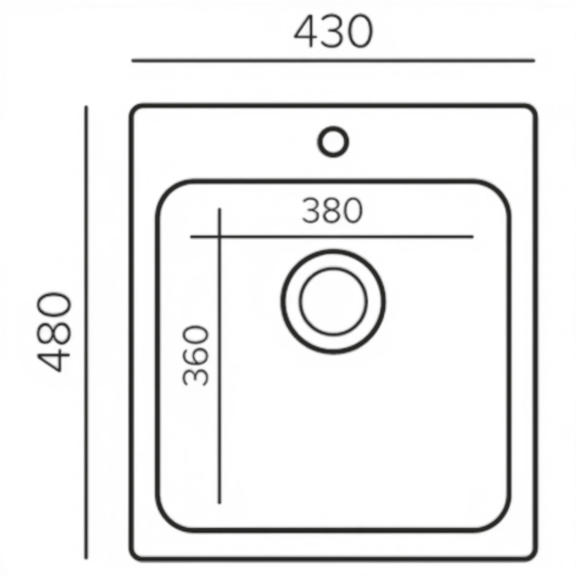  кварцевая мойка Tornado QUARTZ S430 WHITE
