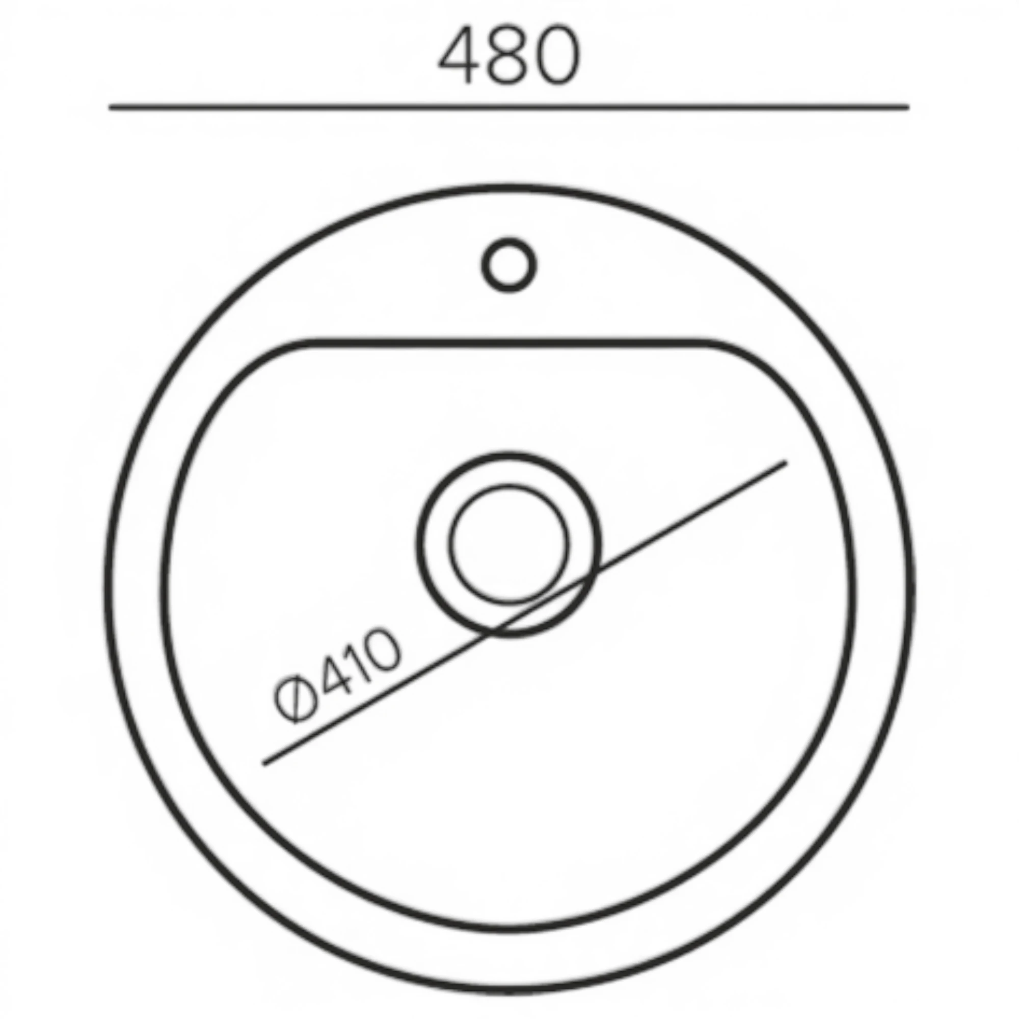  мойка кварцевая Tornado QUARTZ D480 WHITE
