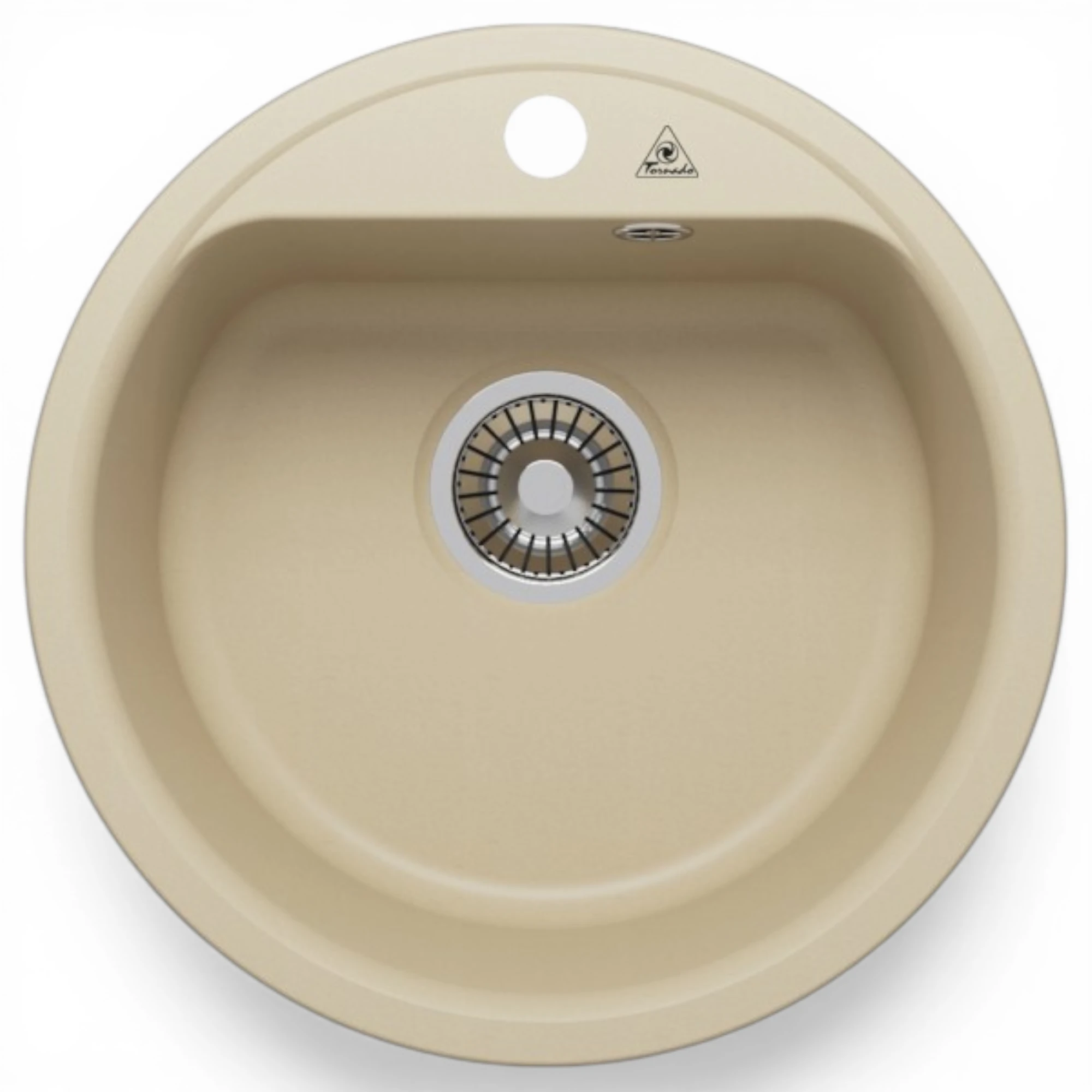  мойка кварцевая Tornado QUARTZ D480 IVORY
