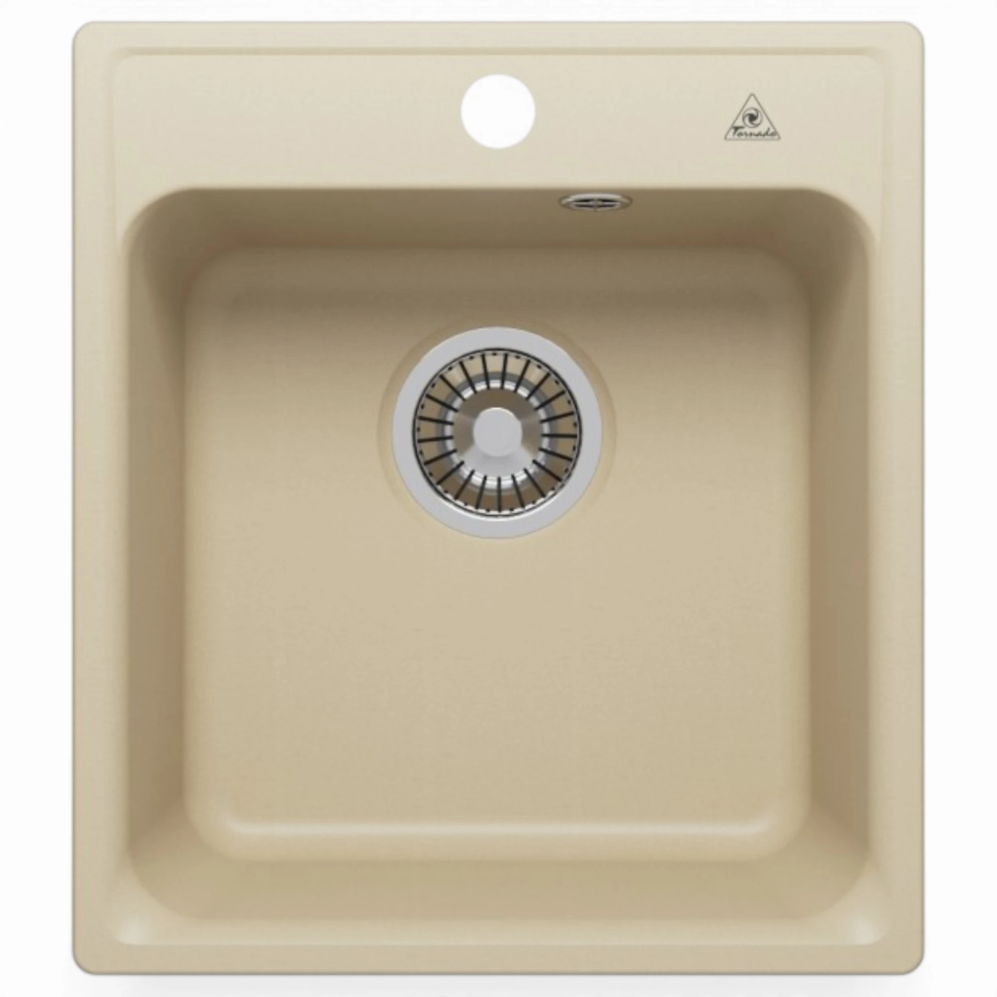  кварцевая мойка Tornado QUARTZ S430 IVORY