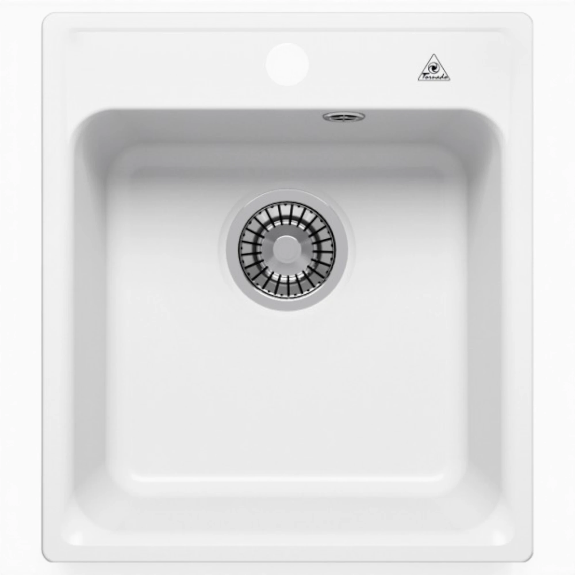  кварцевая мойка Tornado QUARTZ S430 WHITE