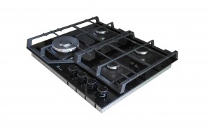Варочная панель газовая Tornado TRCB-1460 BL GL Варочная панель газовая Tornado TRCB-1460 BL GL