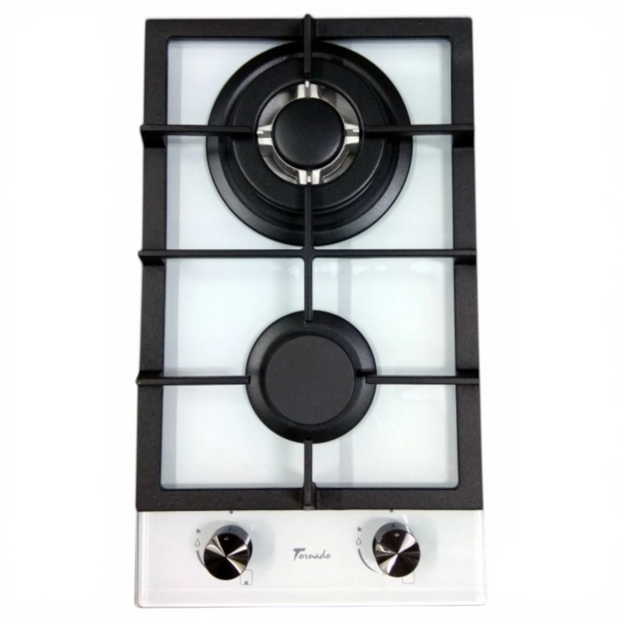 Варочная панель газовая Tornado XFG 3023 WH TURBO Iron Glass