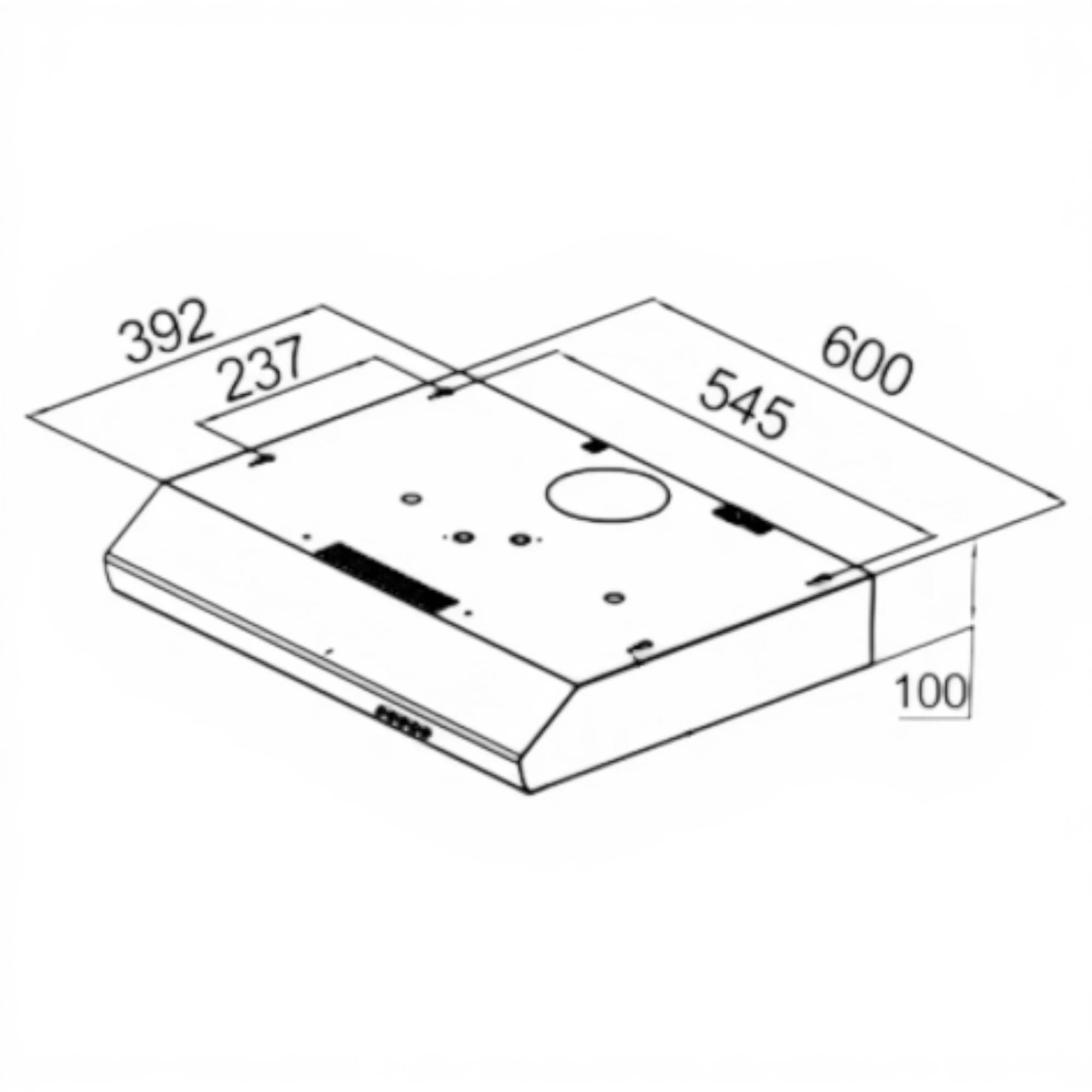 Backer SLIM 601M WH Backer Вытяжка Backer SLIM 601M WH Backer Вытяжка